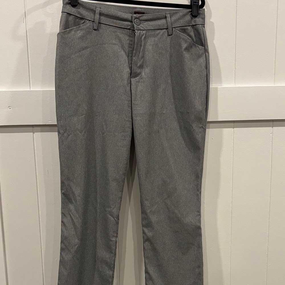 Lee Men's Charcoal Dress Pants